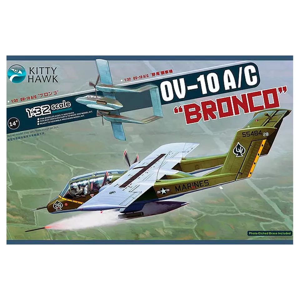 ak-interactive-ov-10a-c-bronco-kit-modellismo-1-32 image 1