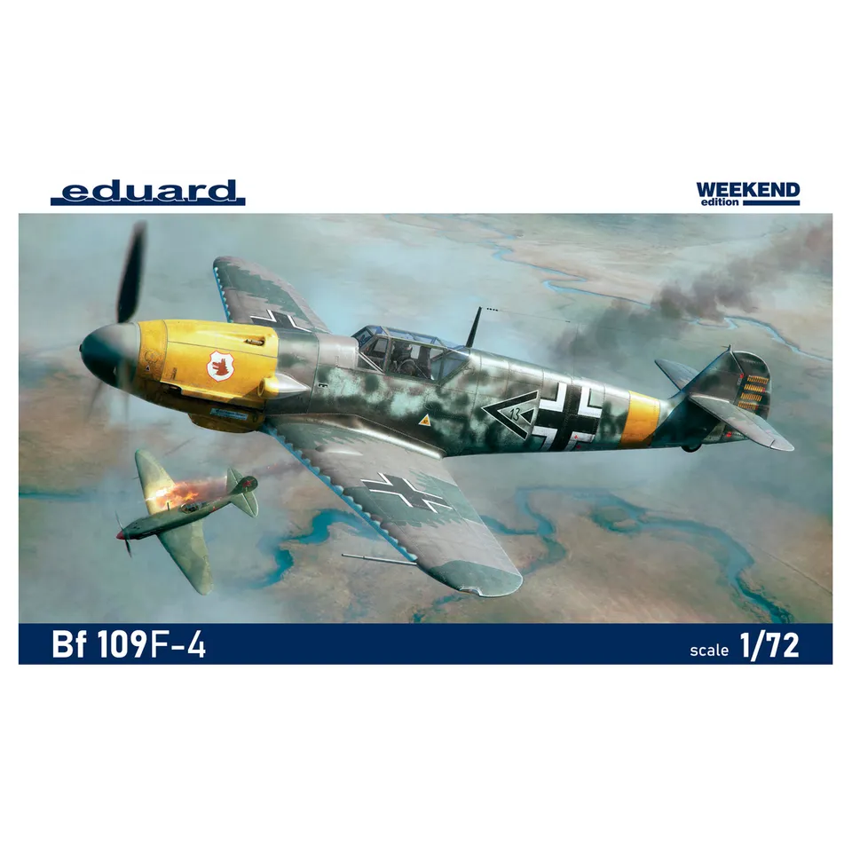 ak-interactive-1-72-bf-109f-4-kit-di-modellismo-del-caccia-tedesco image 1