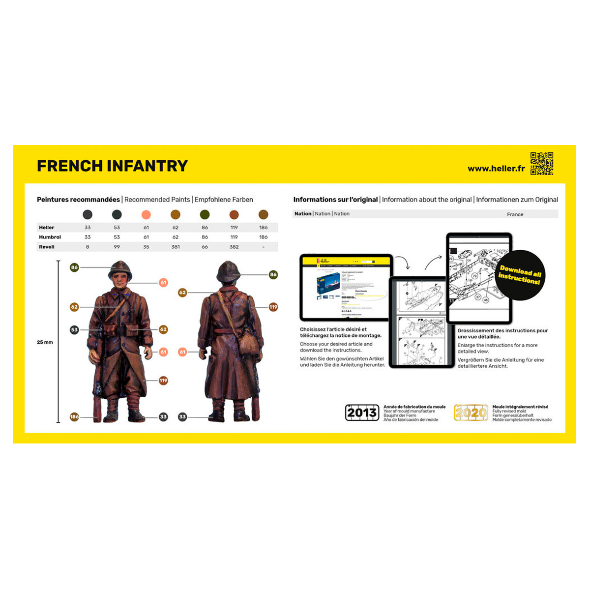 ak-interactive-1-72-french-infantry-kit-di-modellismo-da-costruire image 2