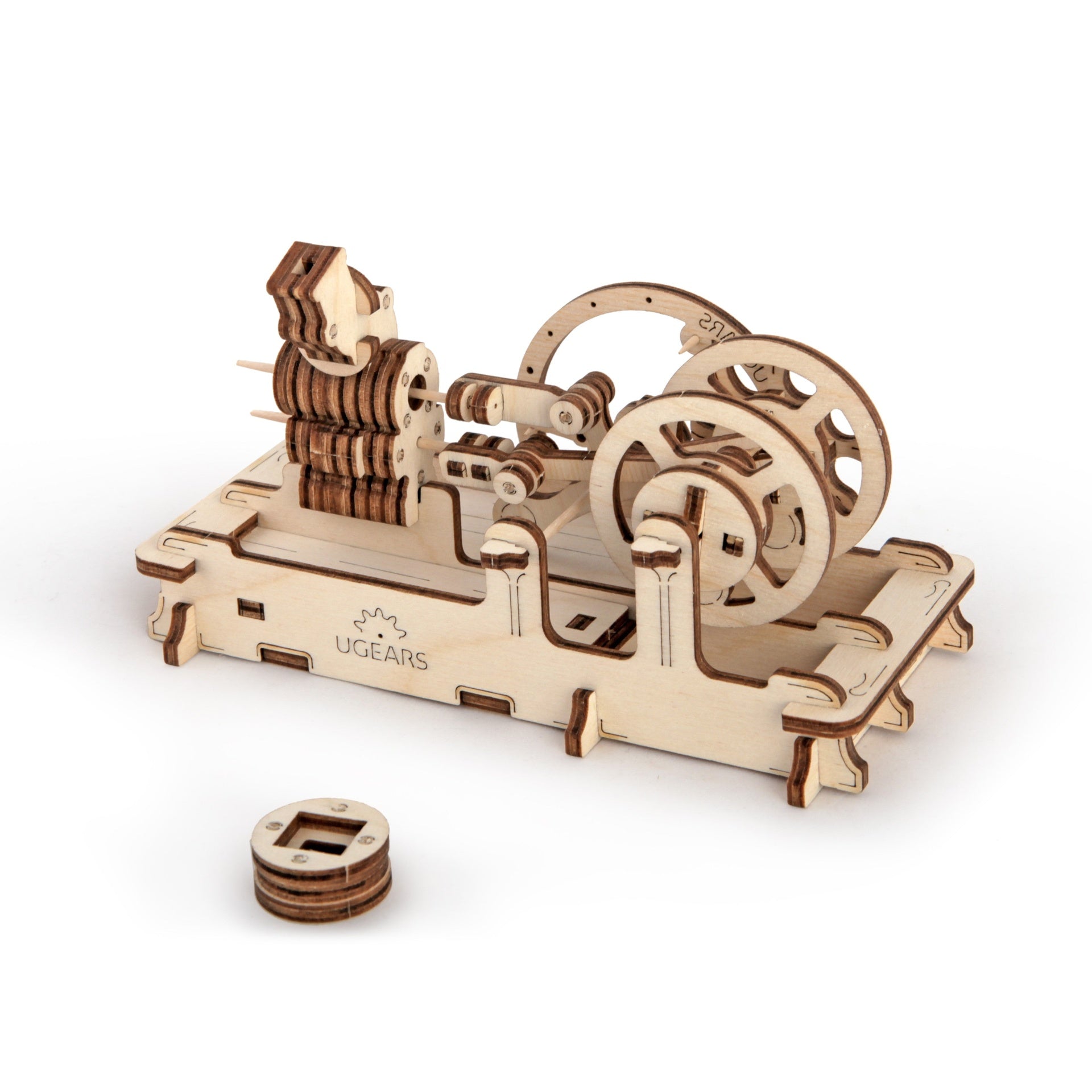 ugears-pneumatic-engine-motore-pneumatico-funzionante-in-legno-3d image 3