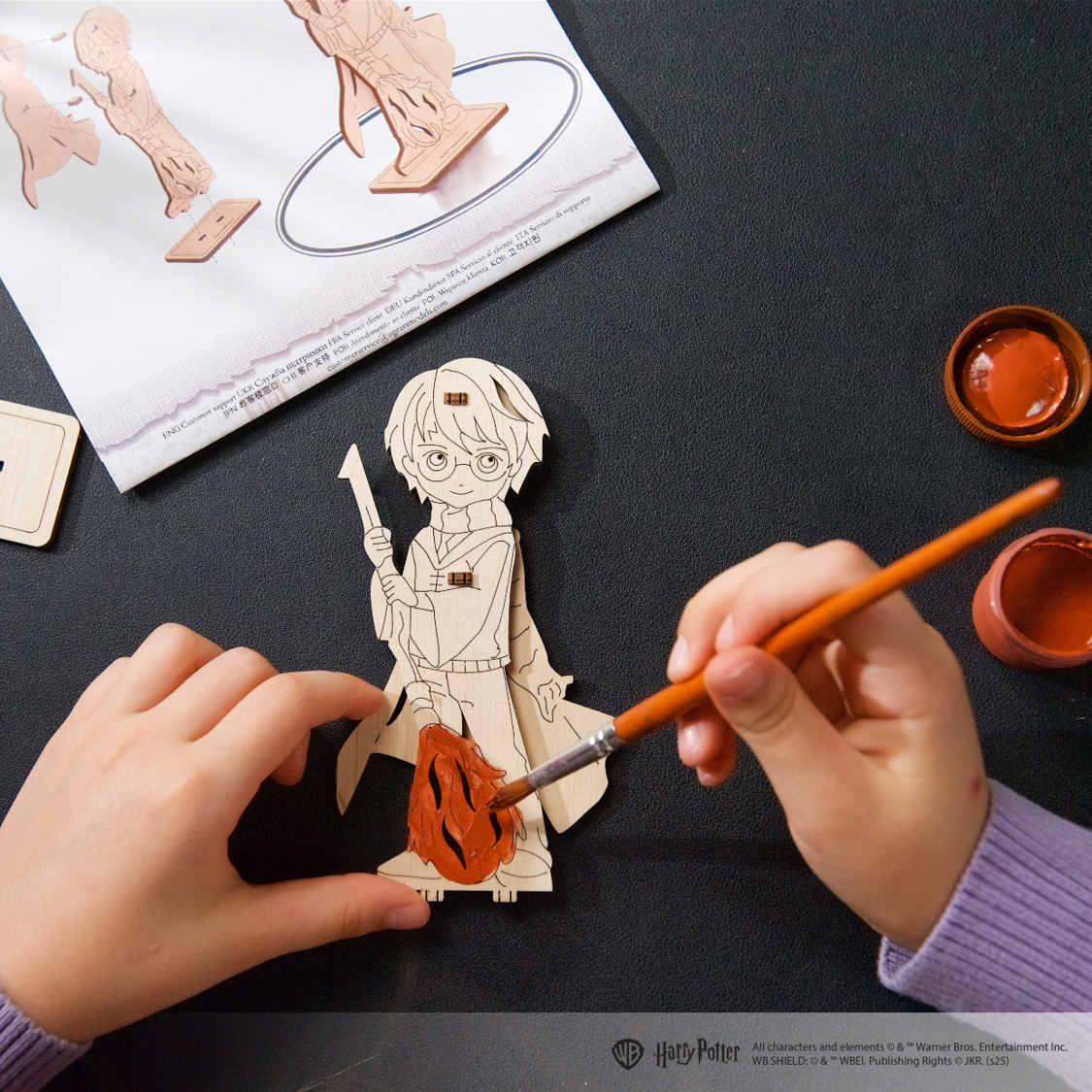 ugears-harry-potter-modello-3d-da-colorare-in-legno image 5