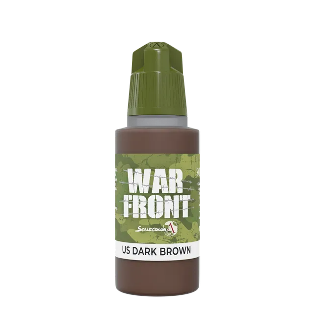 scale75-warfront-us-dark-brown-pittura-acrilica-17-ml-opaca image 1