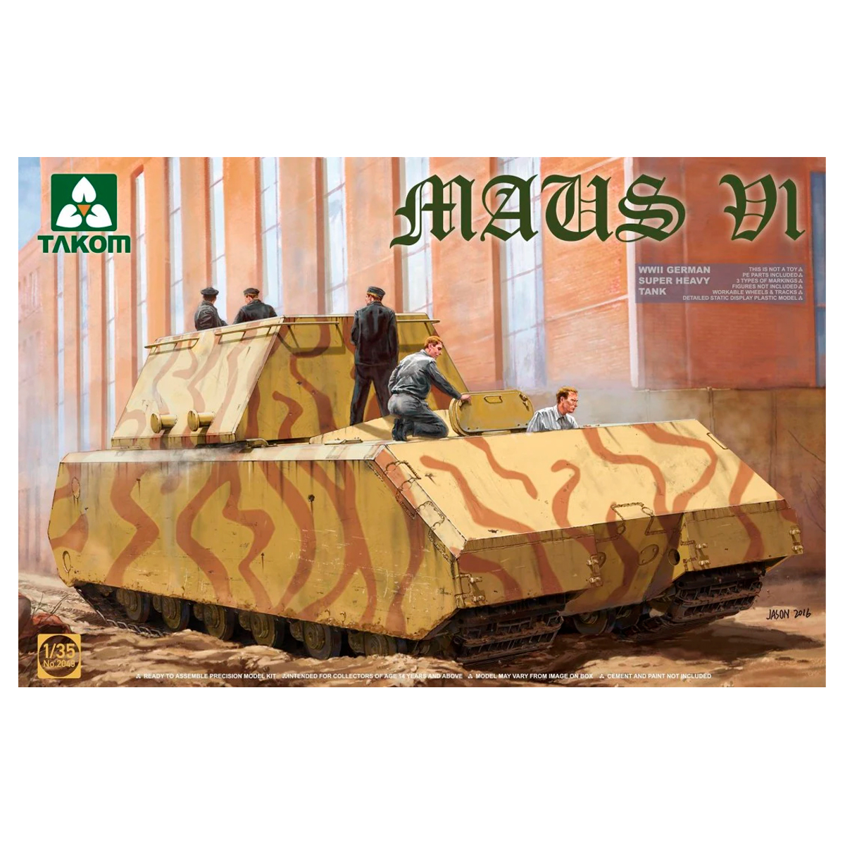 ak-interactive-1-35-wwii-german-super-heavy-tank-maus-v1 image 1