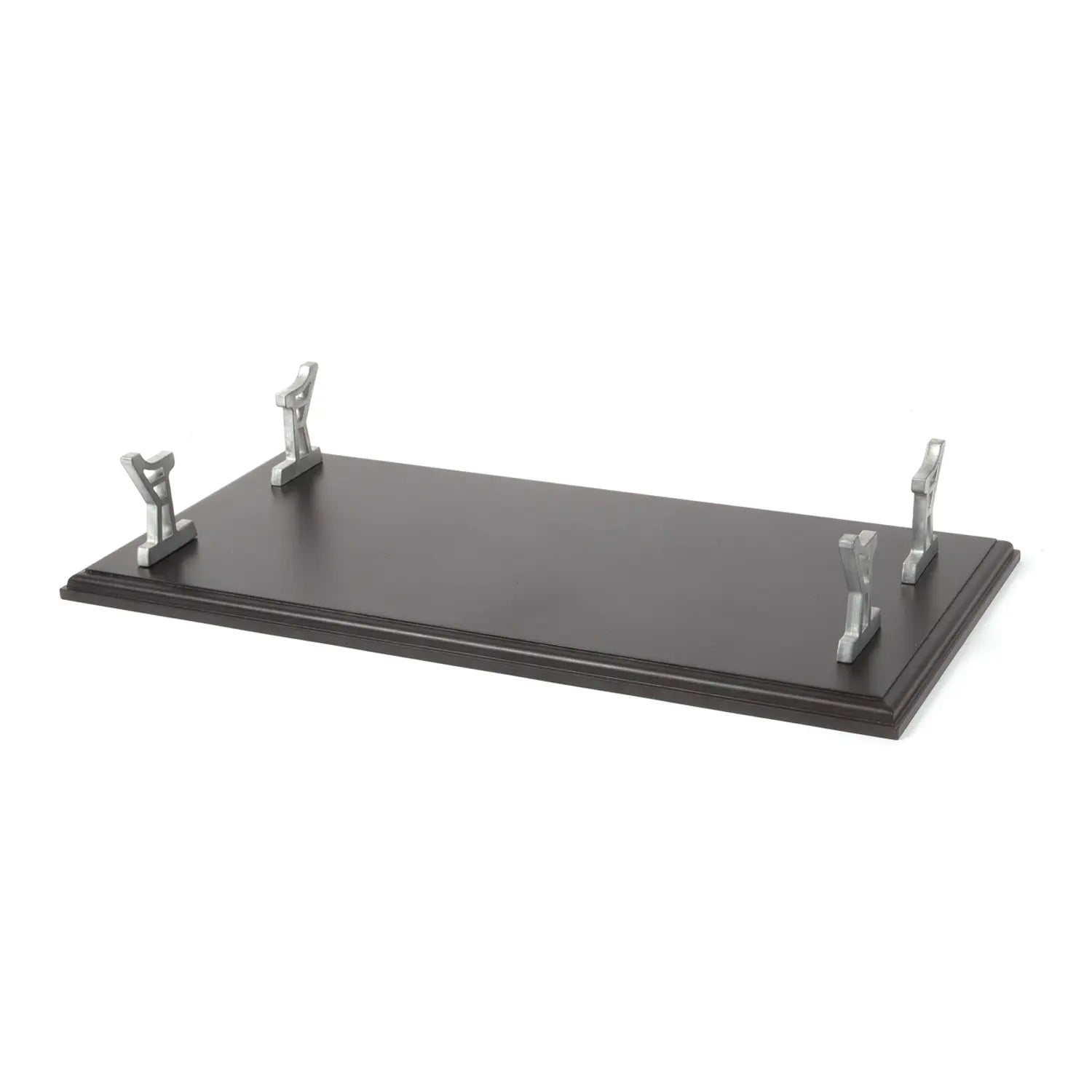 occre-espositore-completo-base-nera-verniciata-con-4-supporti-in-metallo image 1