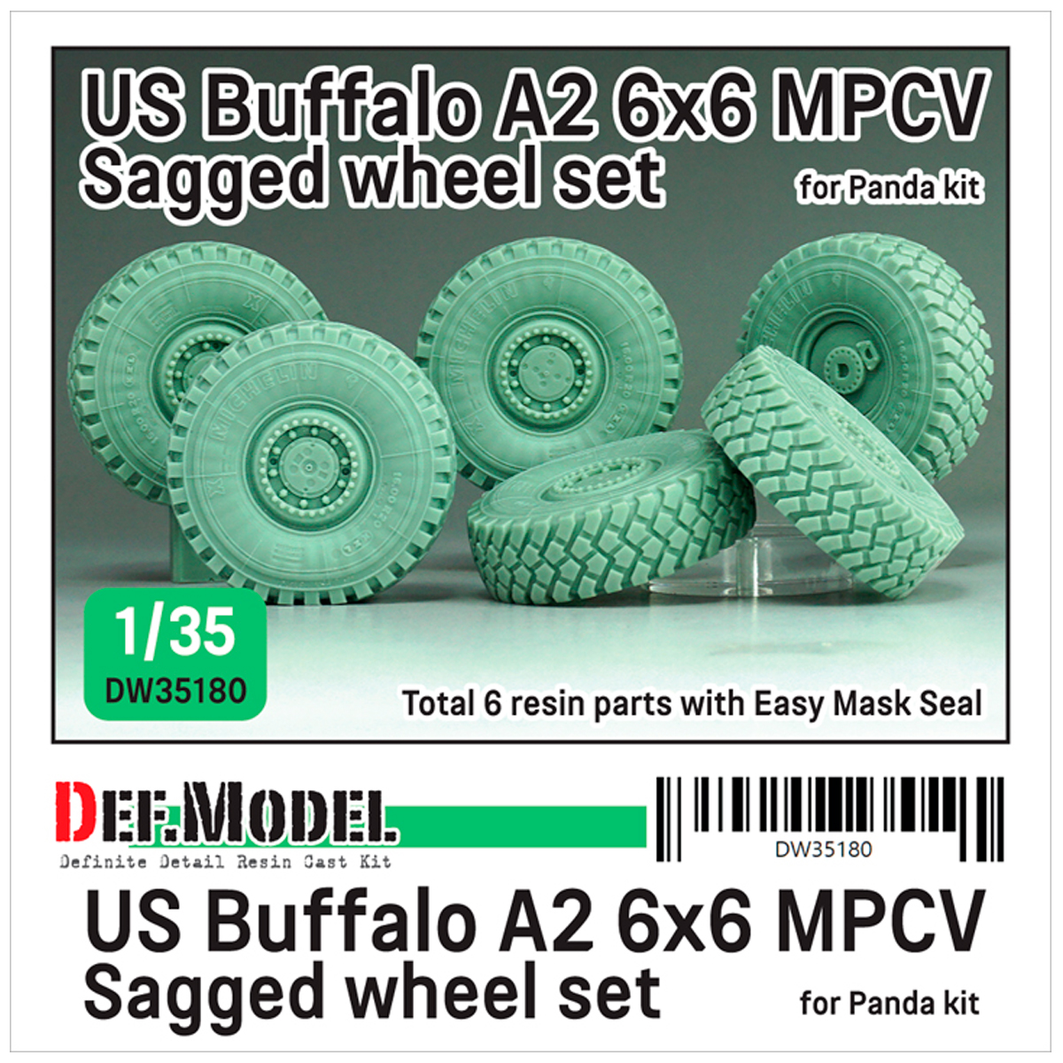 ak-interactive-set-ruote-sagged-us-buffalo-a2-6-6-mpcv-per-panda-1-35 image 1