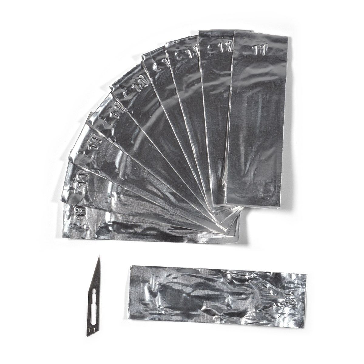 ak-interactive-straight-blades-for-ak9545-10-units-lame-dritte-di-ricambio image 2