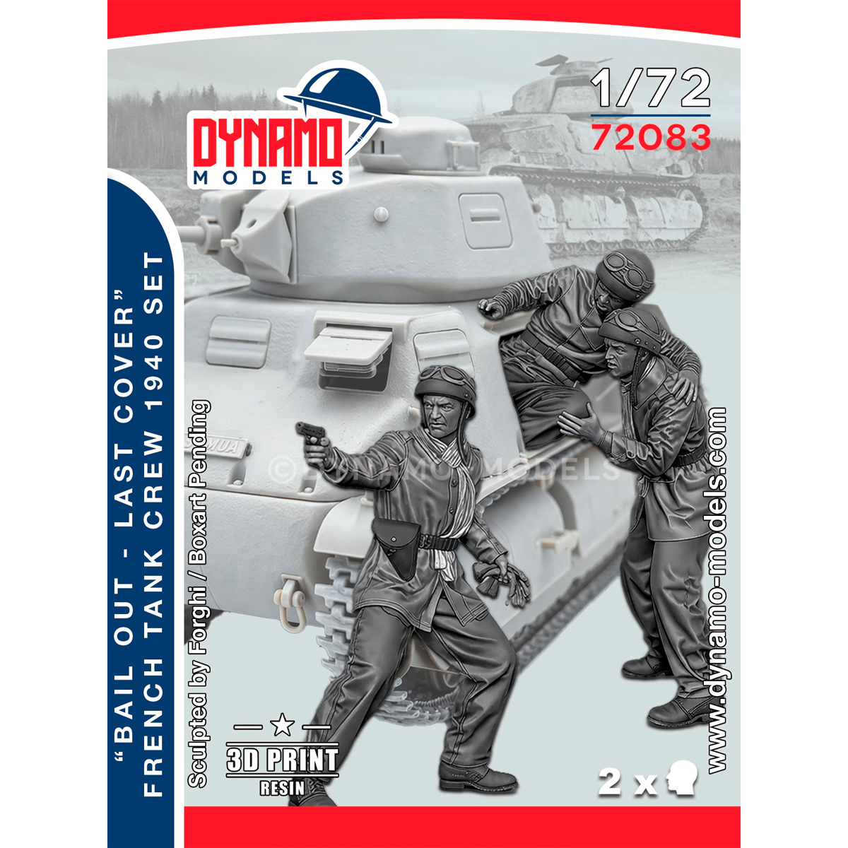 ak-interactive-1-72-1940-french-tank-crew-bail-out-last-cover-set-figure-modelli image 1