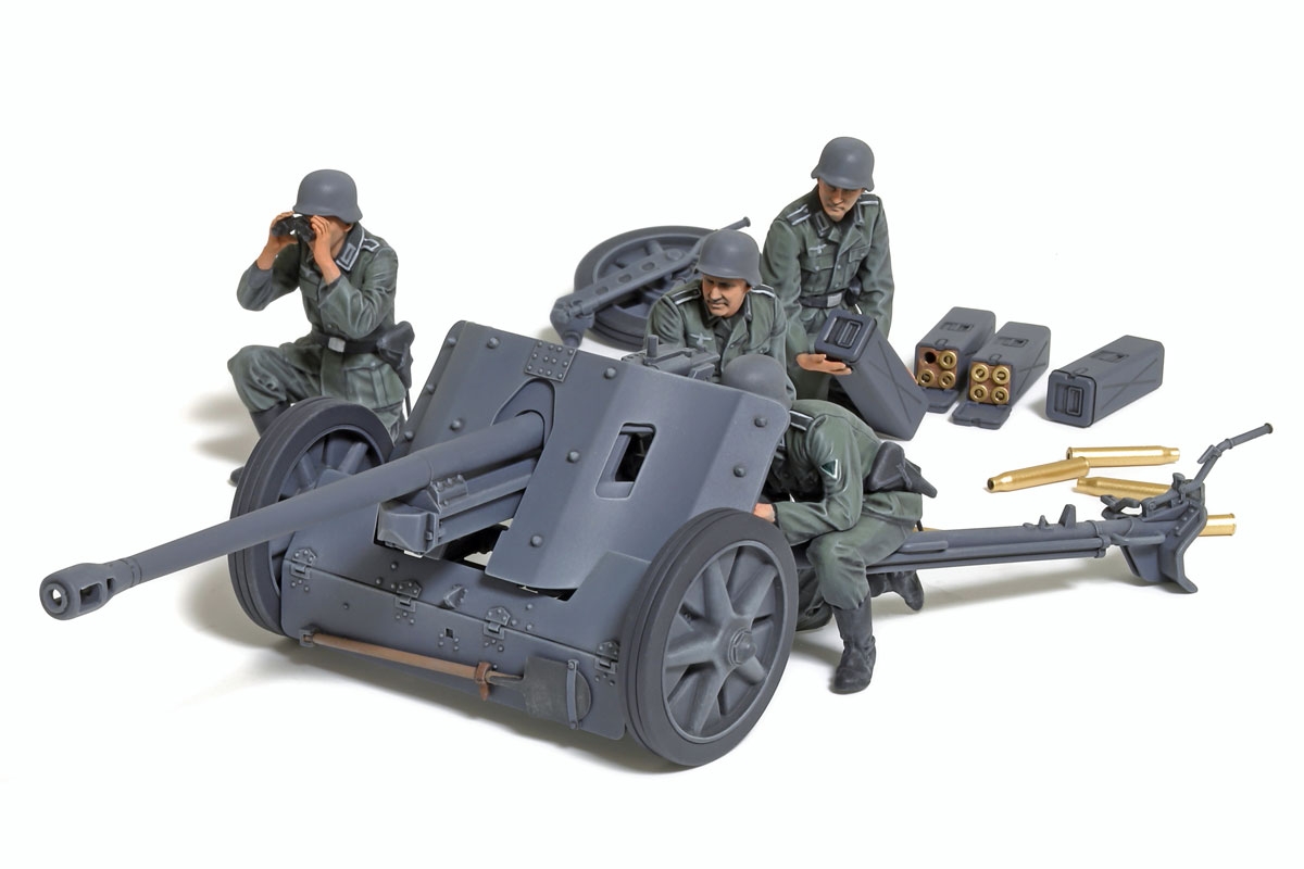 ak-interactive-1-35-german-5cm-anti-tank-gun-pak38-modello-da-costruire-e-diping image 2