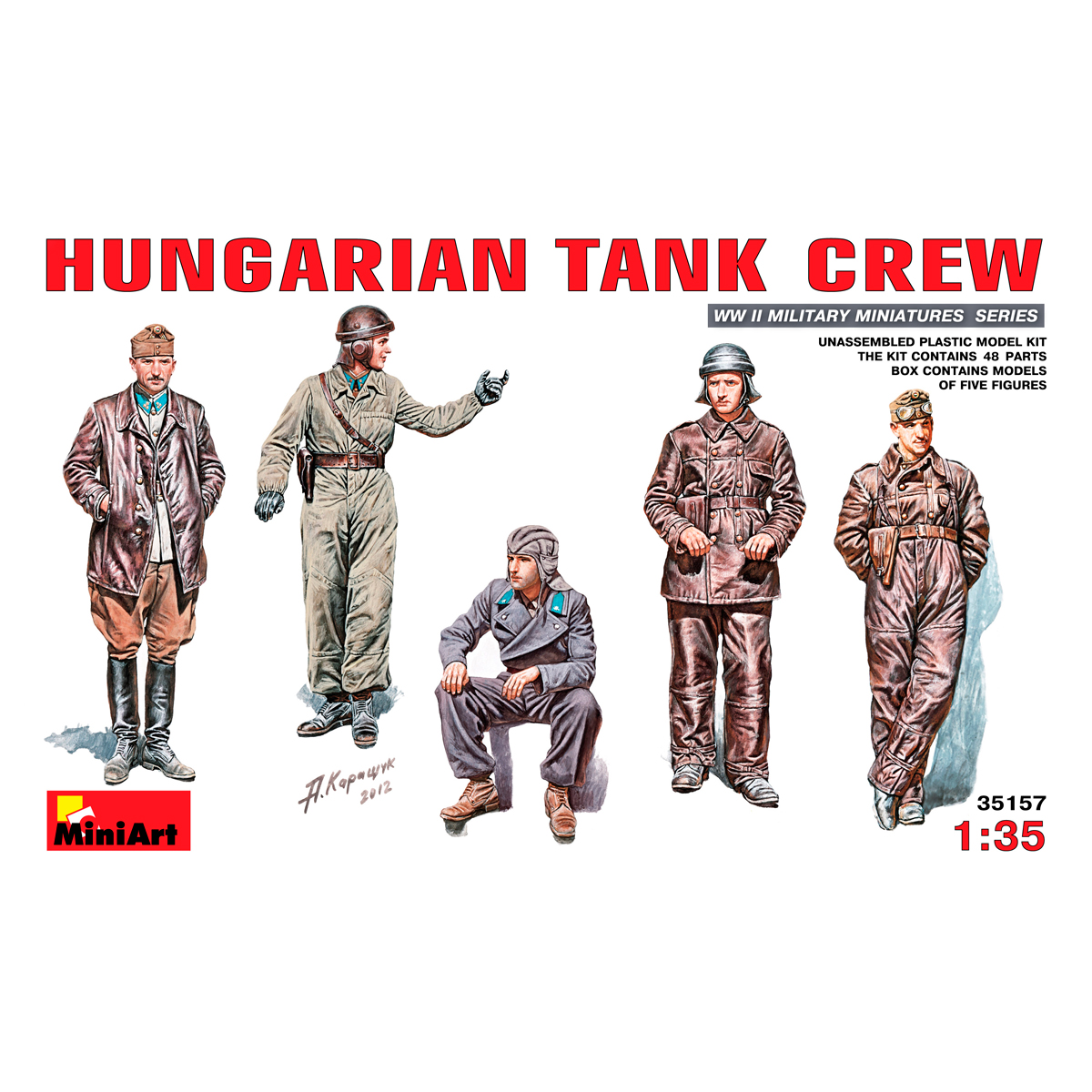 ak-interactive-hungarian-tank-crew-set-figure-in-scala-1-35 image 1
