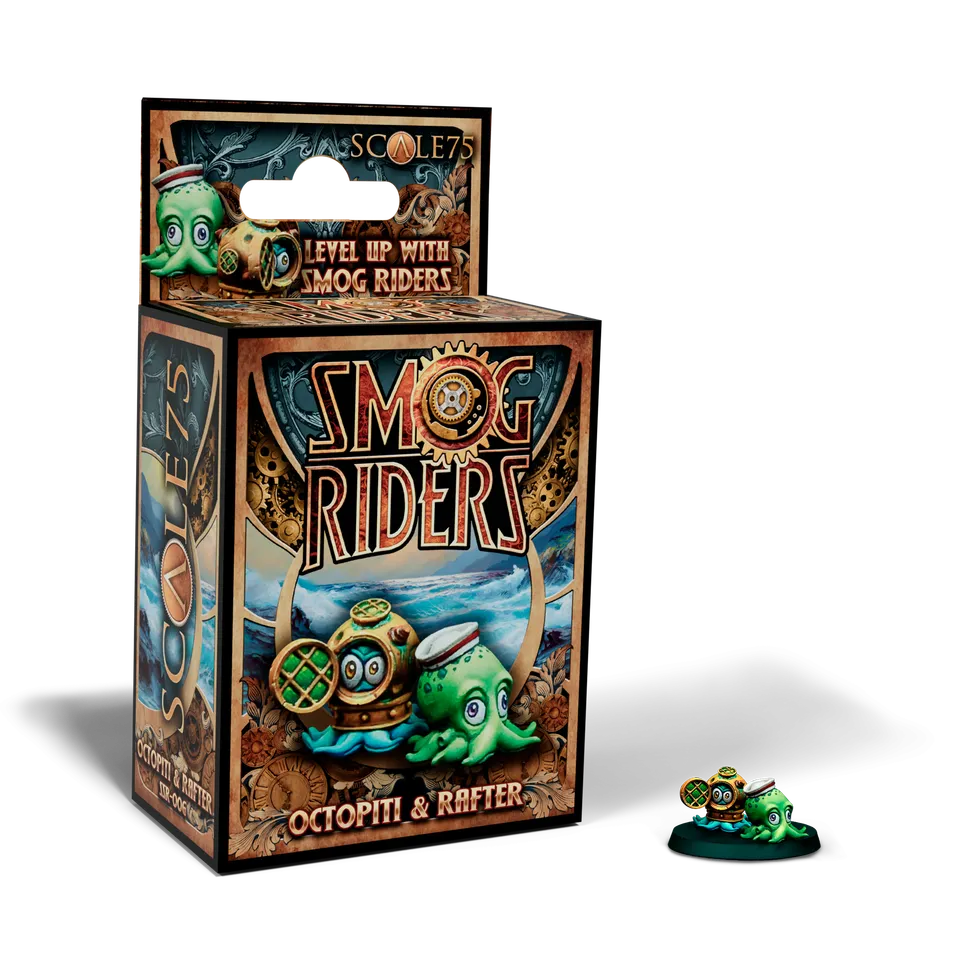 scale75-the-smog-riders-octopiti-and-rafter-miniatura-resina-35mm-chibi image 1