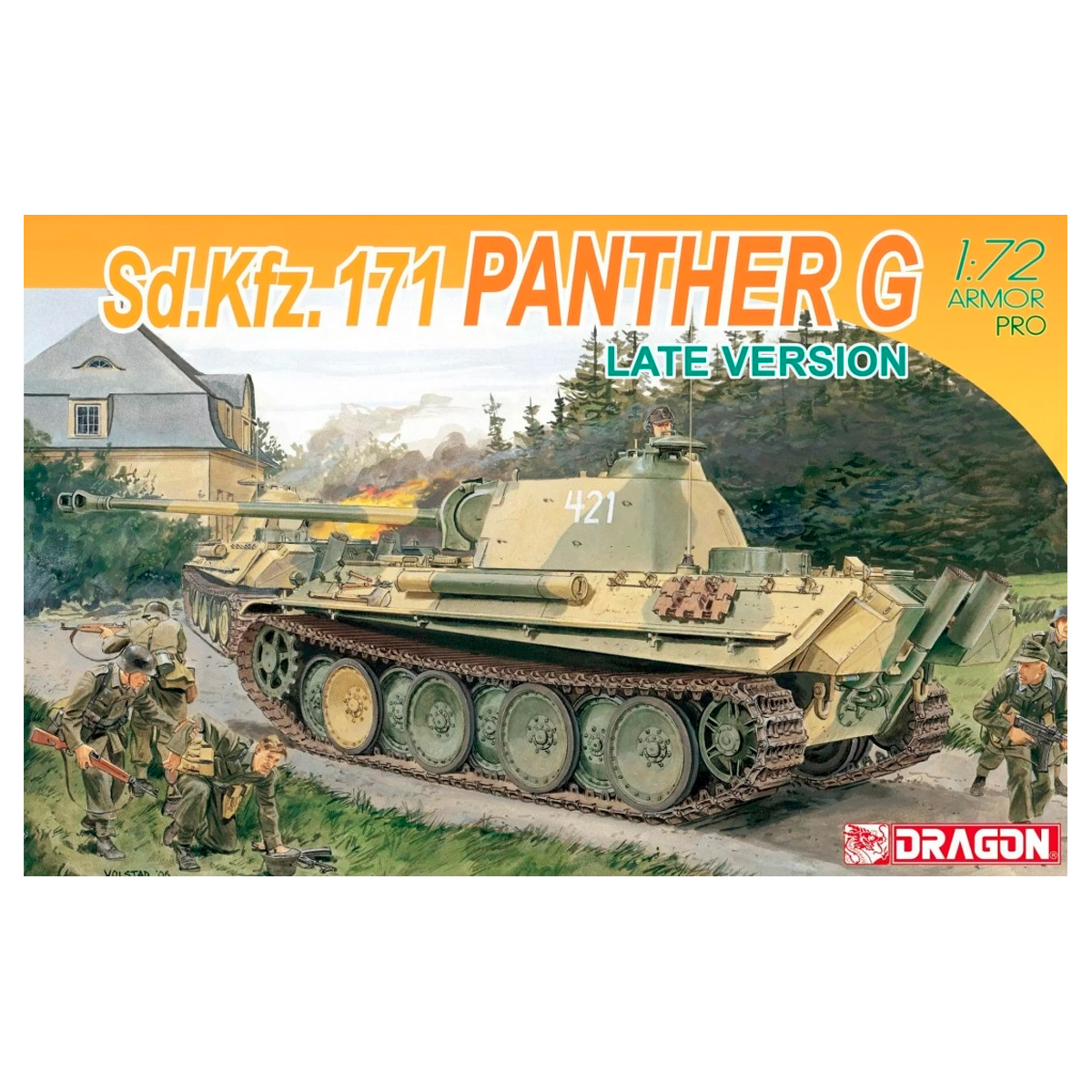 ak-interactive-1-72-sd-kfz-171-panther-g-late-version-kit-carro-armato image 1