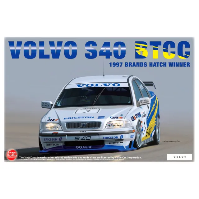 ak-interactive-volvo-s40-btcc-1997-brands-hatch-winner-1-24-kit-auto-da-corsa image 1