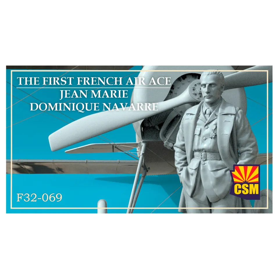 ak-interactive-the-first-french-air-ace-jean-marie-dominique-navarre-1-32-figura image 1