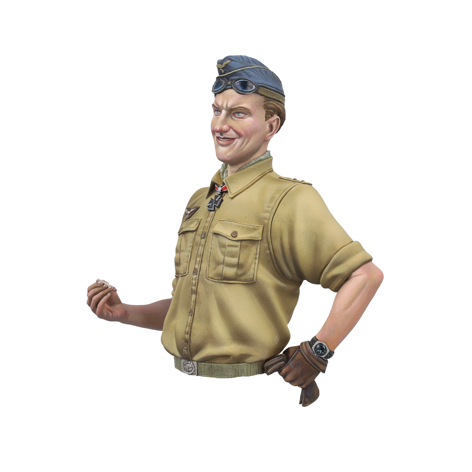 scale75-hans-joachim-marseille-busto-militare-warfront-la-stella-d-africa image 8