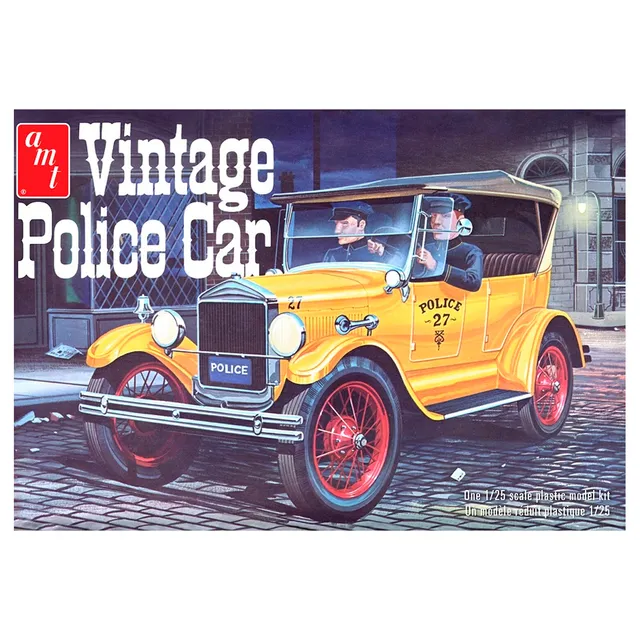 ak-interactive-1-25-ford-t-vintage-police-car image 1