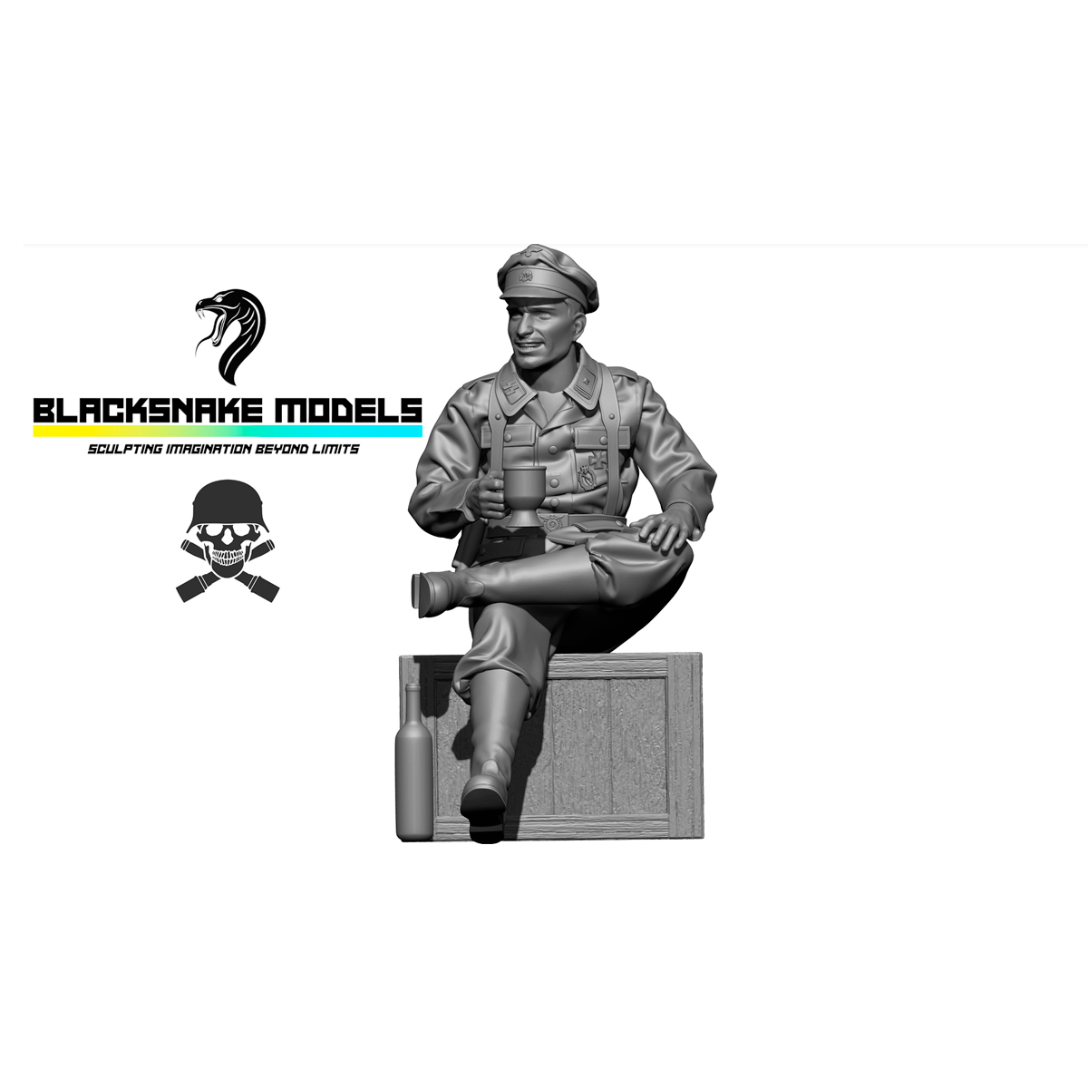 ak-interactive-1-35-waffen-soldier-21-normandia-estate-1944 image 1