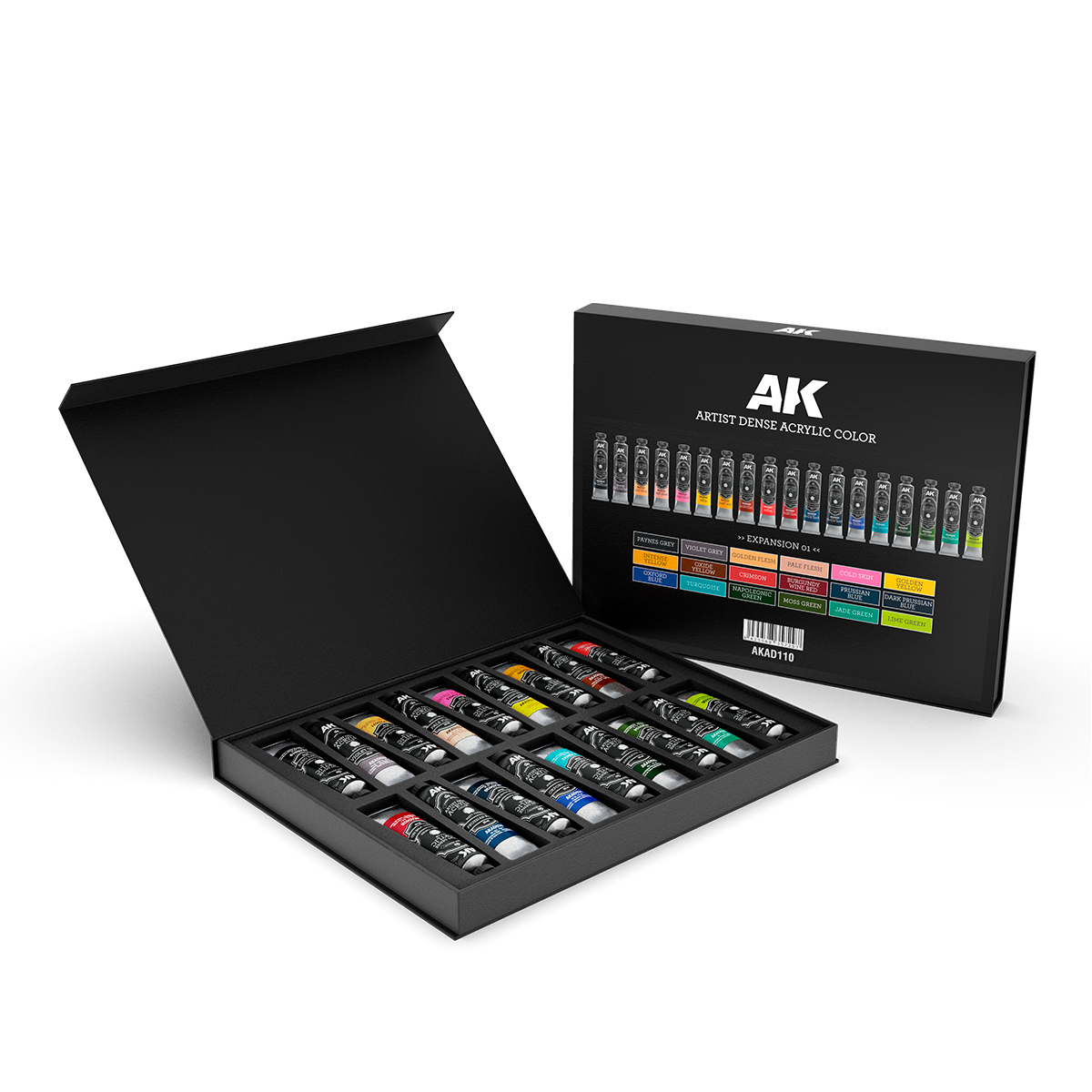 ak-interactive-akad-deluxe-set-2-scatole-akad100-akad110-36-colori-acrilici-per- image 6