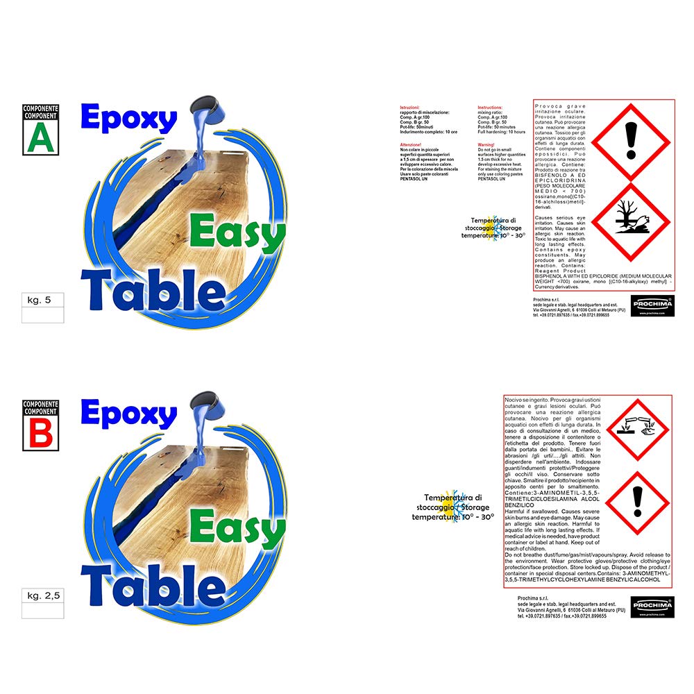 prochima-epoxy-easy-table-4-cm-resina-epossidica-trasparente-a-b-da-7500-g-per-t image 2