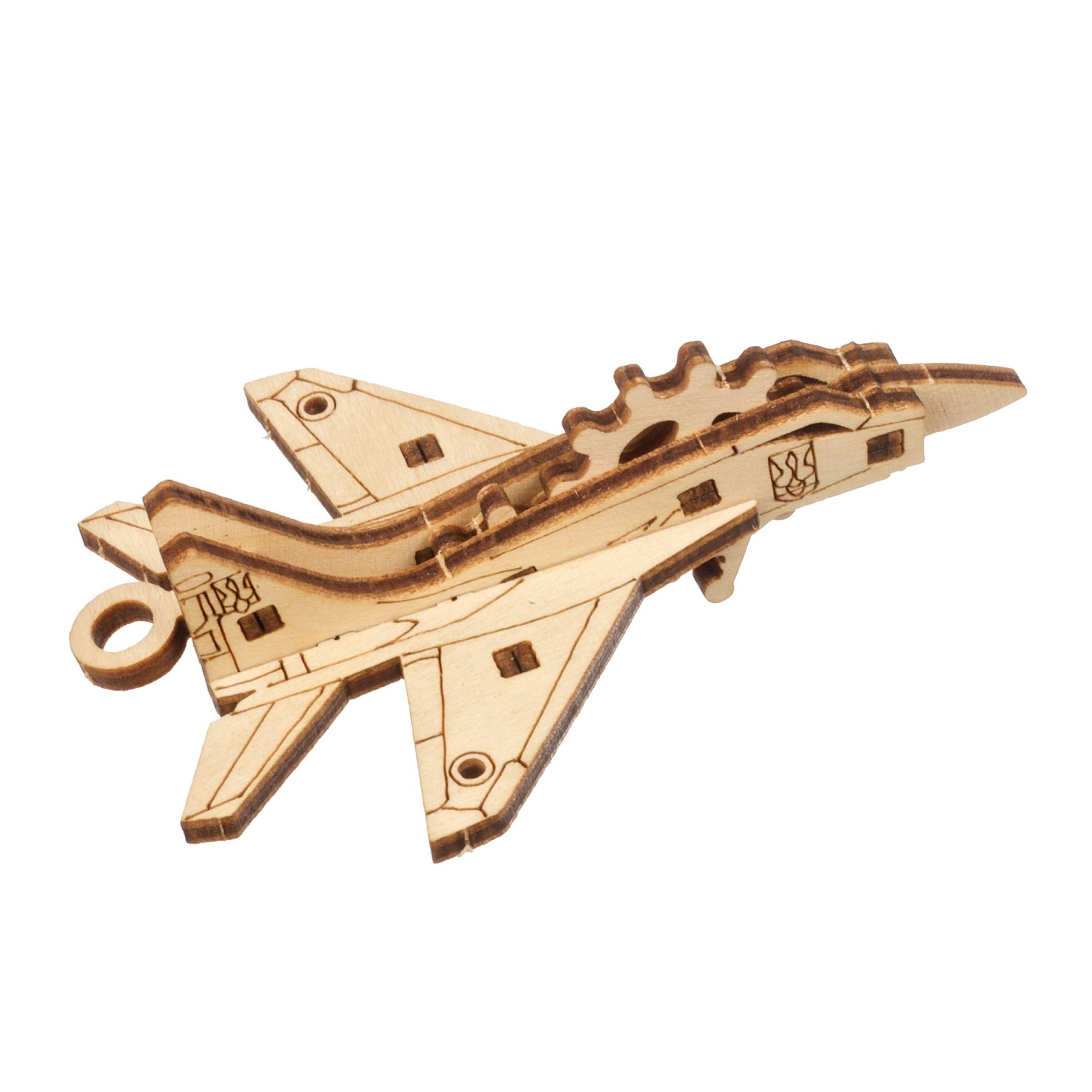 ugears-u-fidgets-bravery-set-4-mini-figurine-meccaniche-in-legno image 5