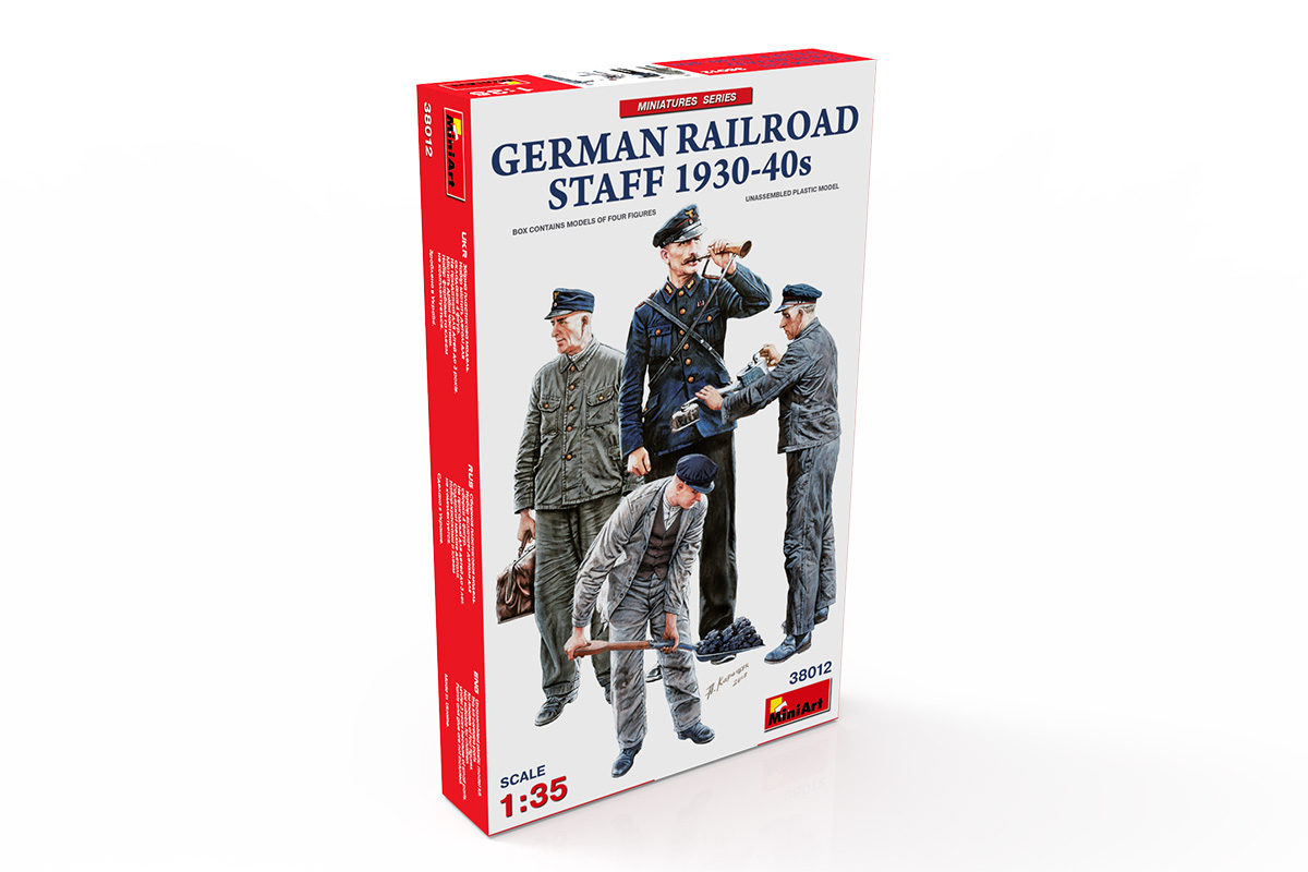 ak-interactive-german-railroad-staff-1930-40s-1-35-set-figure-modellismo image 2