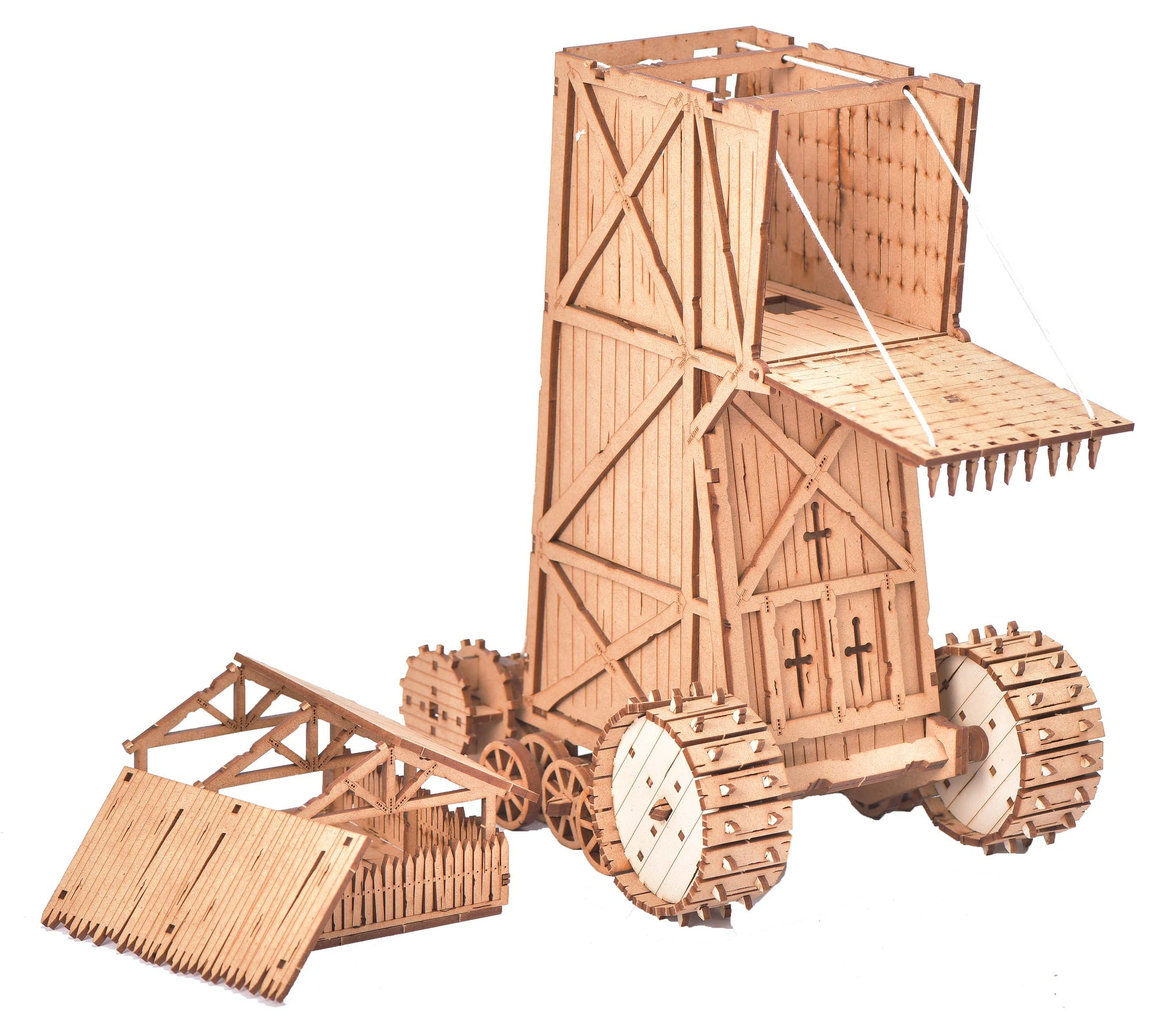 ak-interactive-juggernaut-torre-d-assedio-medievale-con-ponte-levatoio-funzionan image 6