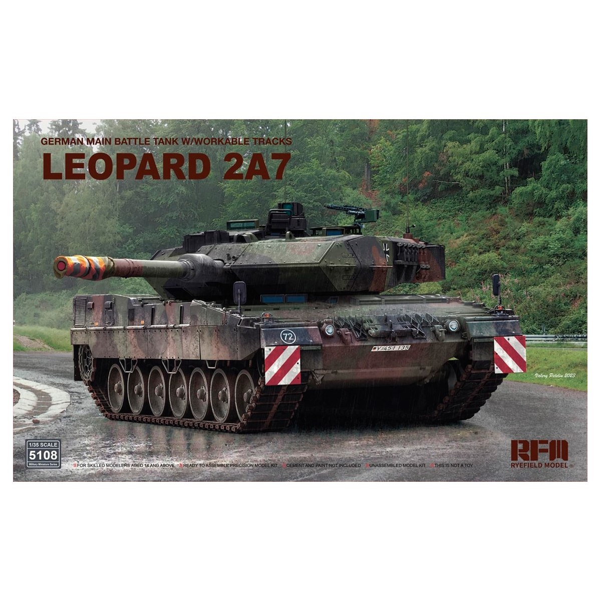 ak-interactive-german-mbt-leopard-2a7-w-workable-tracks-1-35 image 1