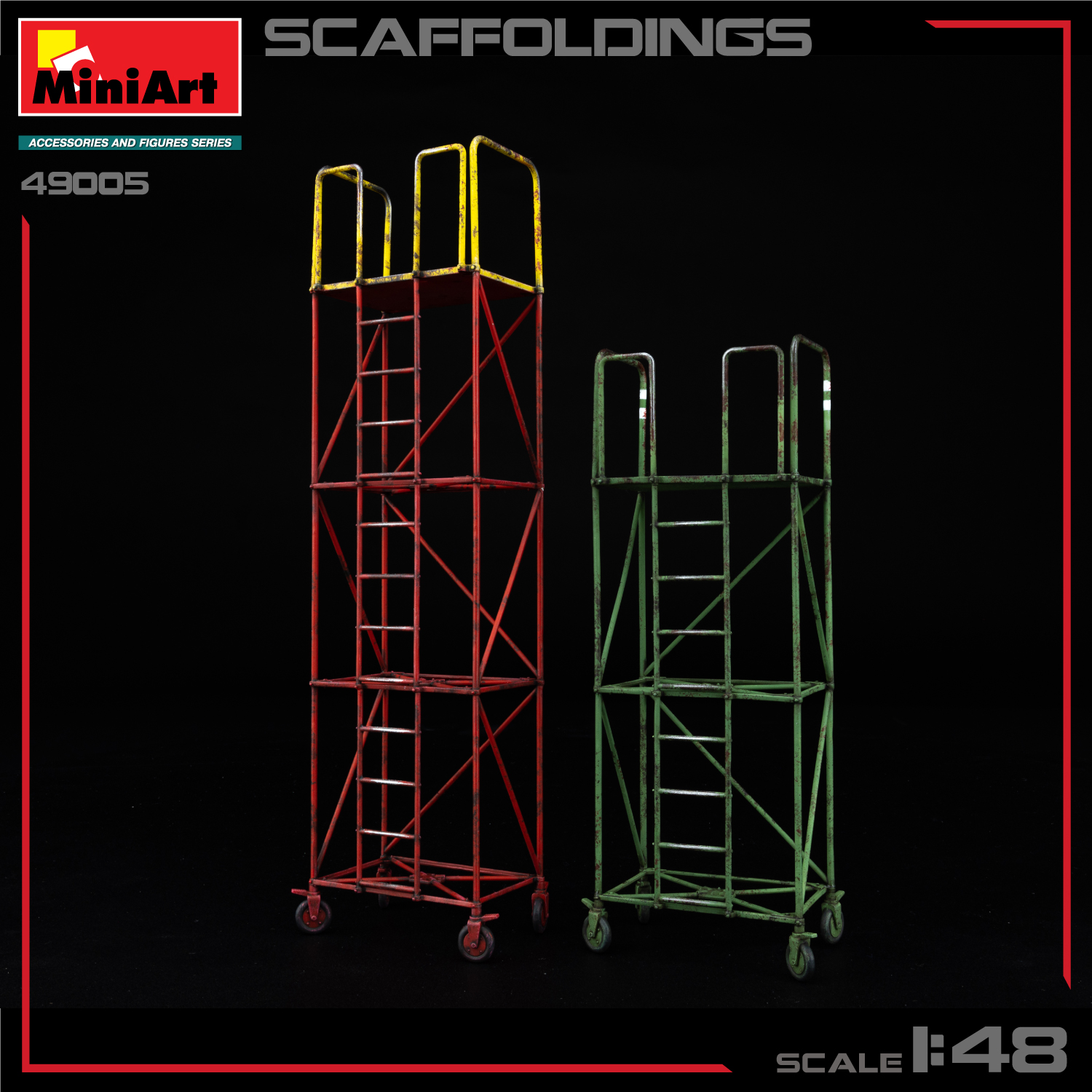 ak-interactive-scaffoldings-1-48-set-di-impalcature-per-modellismo image 5