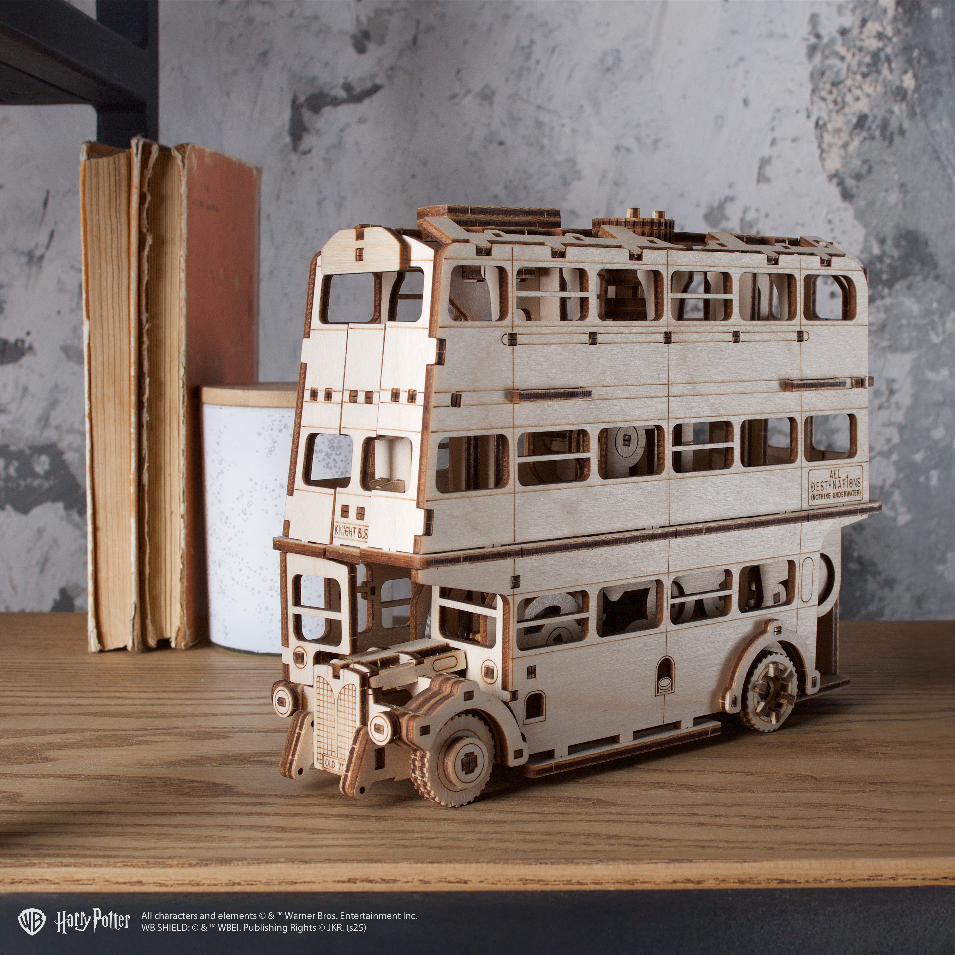 ugears-knight-bus-harry-potter-kit-modellismo-meccanico-in-legno image 8