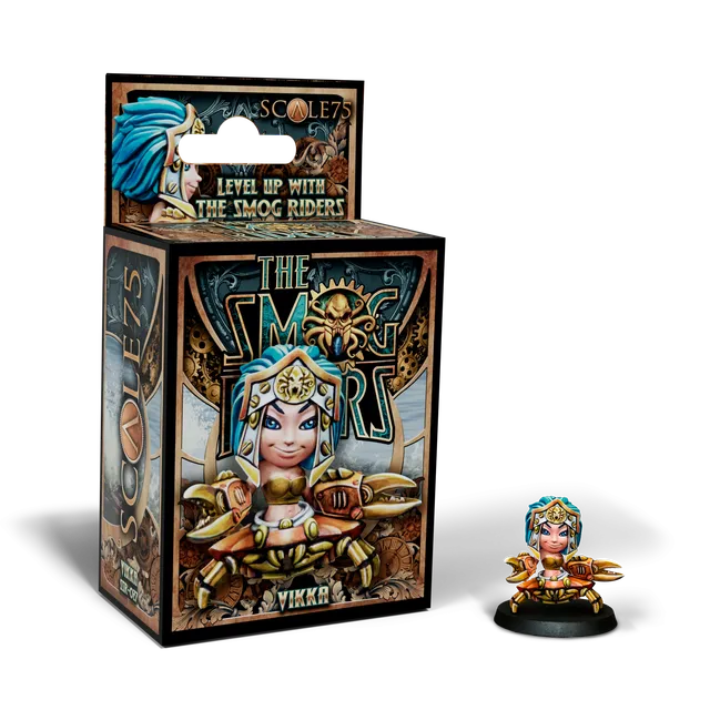 scale75-vikka-smog-riders-figura-chibi-35mm-in-resina-da-dipingere image 1