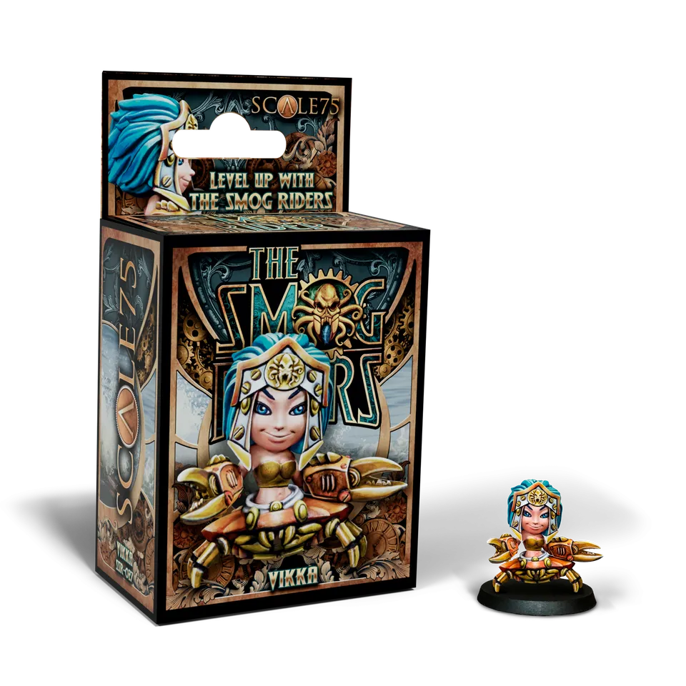 scale75-vikka-smog-riders-figura-chibi-35mm-in-resina-da-dipingere image 1