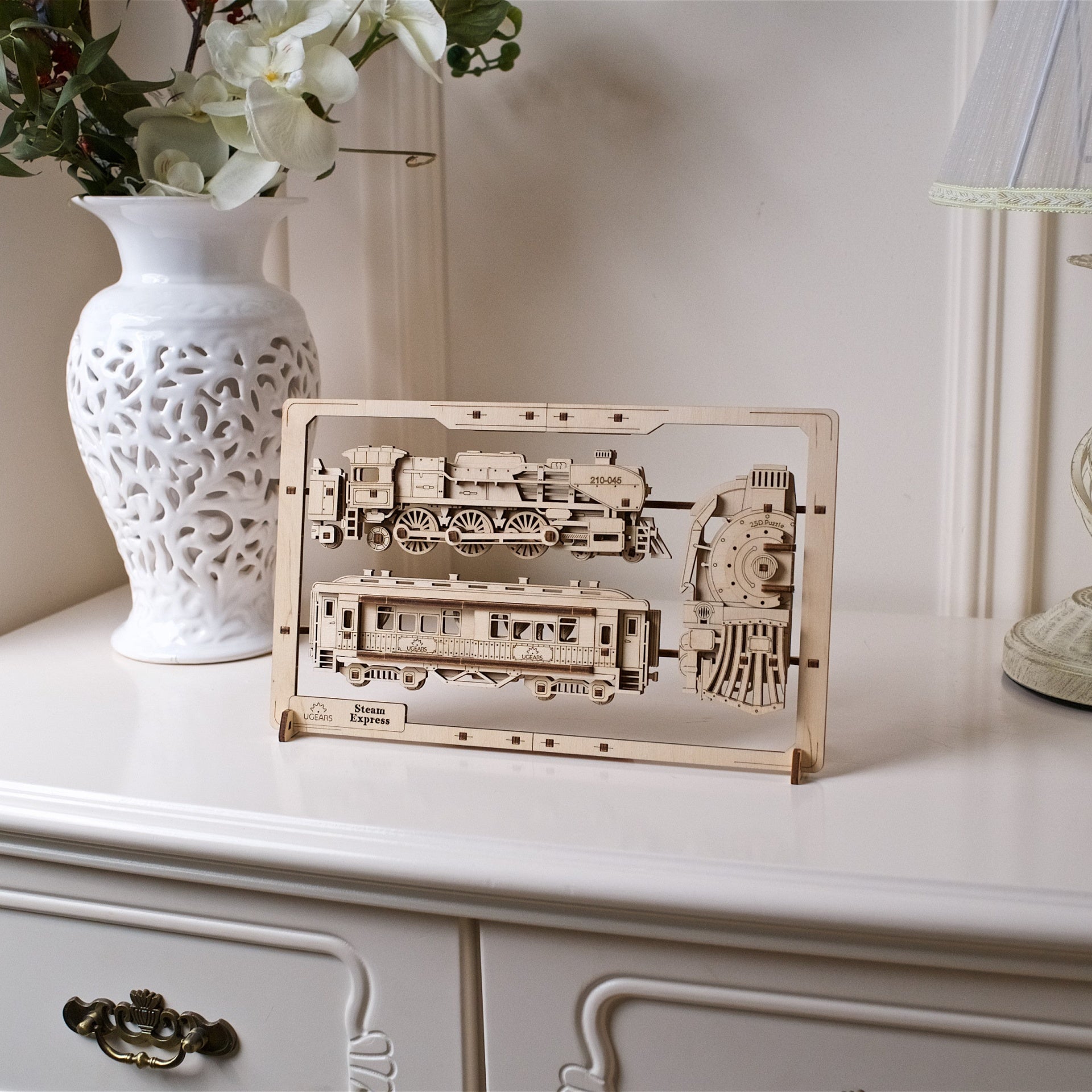 ugears-steam-express-kit-di-modellismo-2-5d-puzzle-in-legno image 7