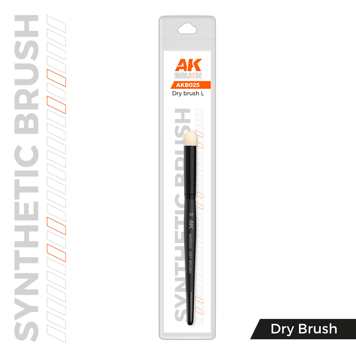 ak-interactive-pennello-sintetico-dry-brush-taglia-l image 1