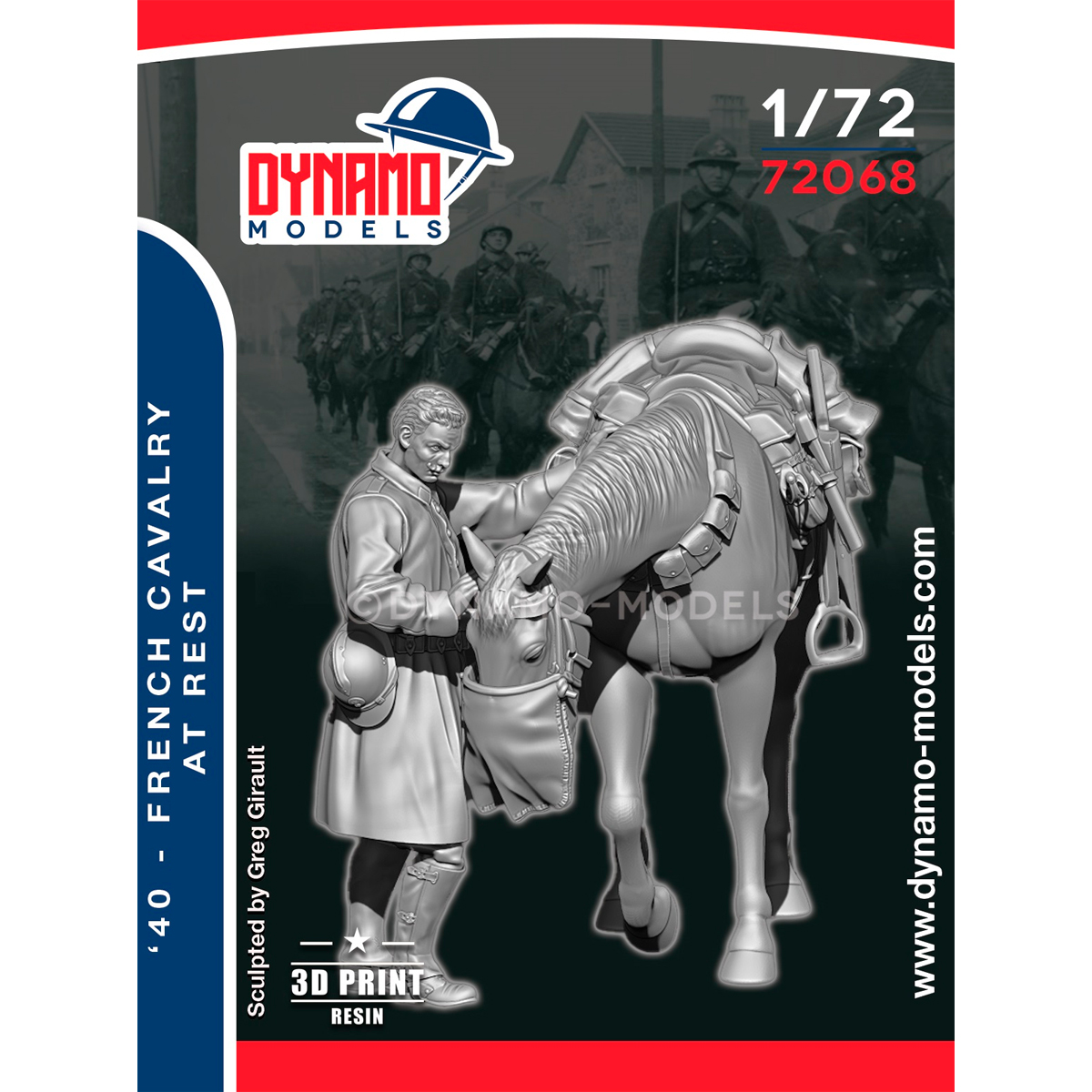 ak-interactive-1-72-1940-french-cavalry-at-rest-no-1-set-di-figure-in-scala-1-72 image 1