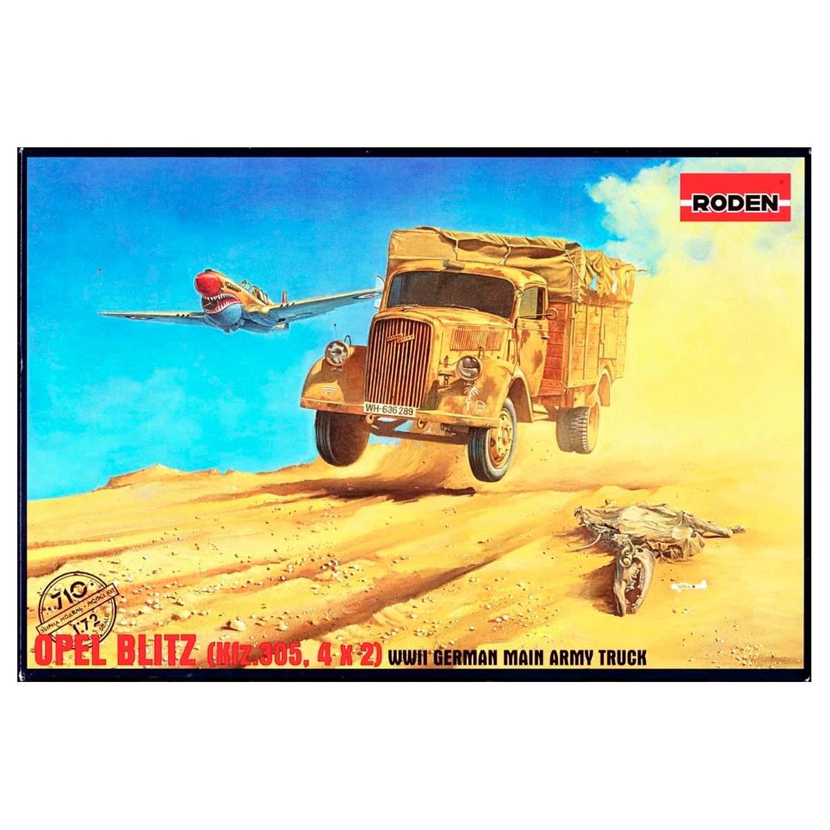 ak-interactive-opel-blitz-kfz-305-4-2-camion-esercito-tedesco-wwii-1-72 image 1