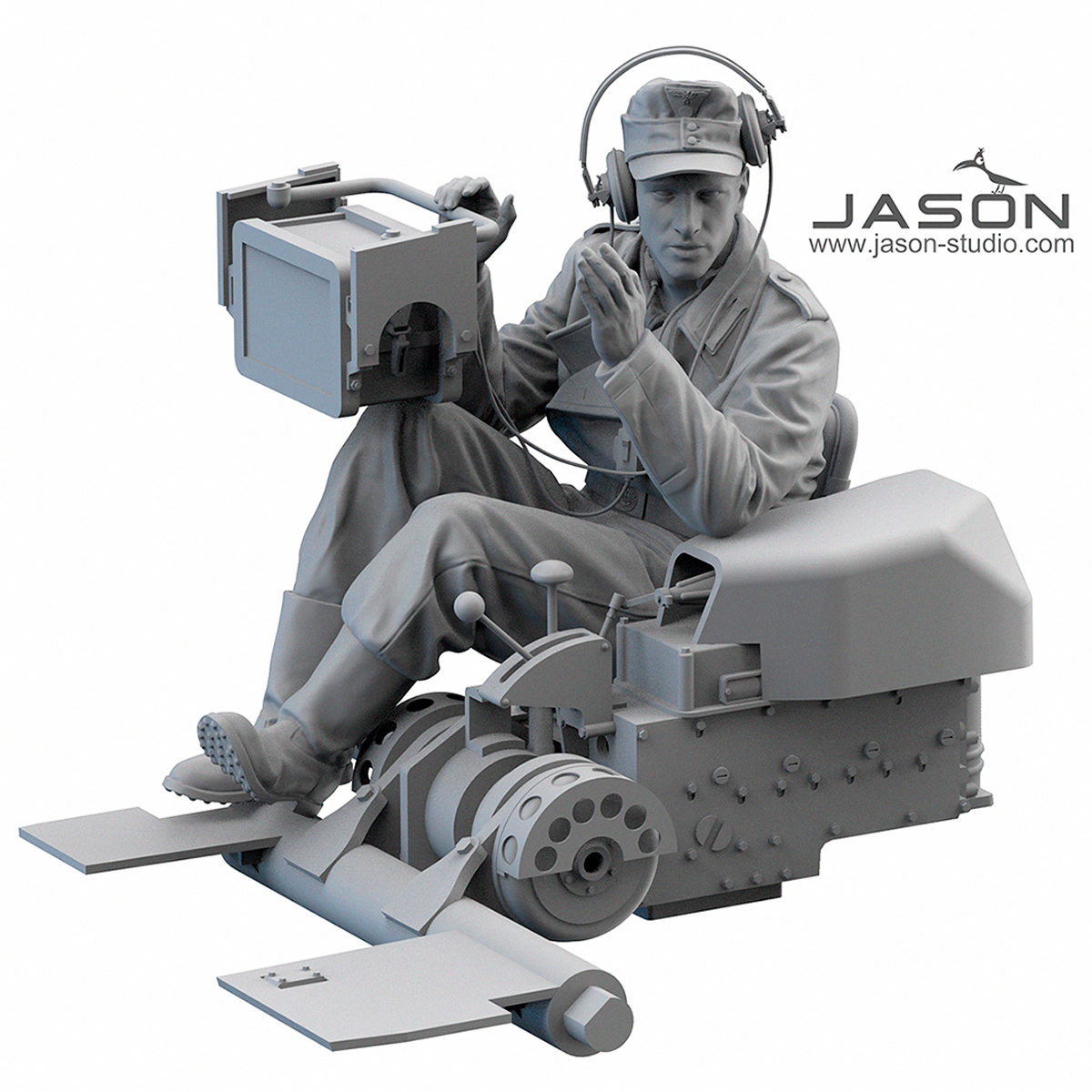 ak-interactive-1-16-german-sd-kfz-250-1-ausf-a-half-track-radio-operator-kit-mod image 3