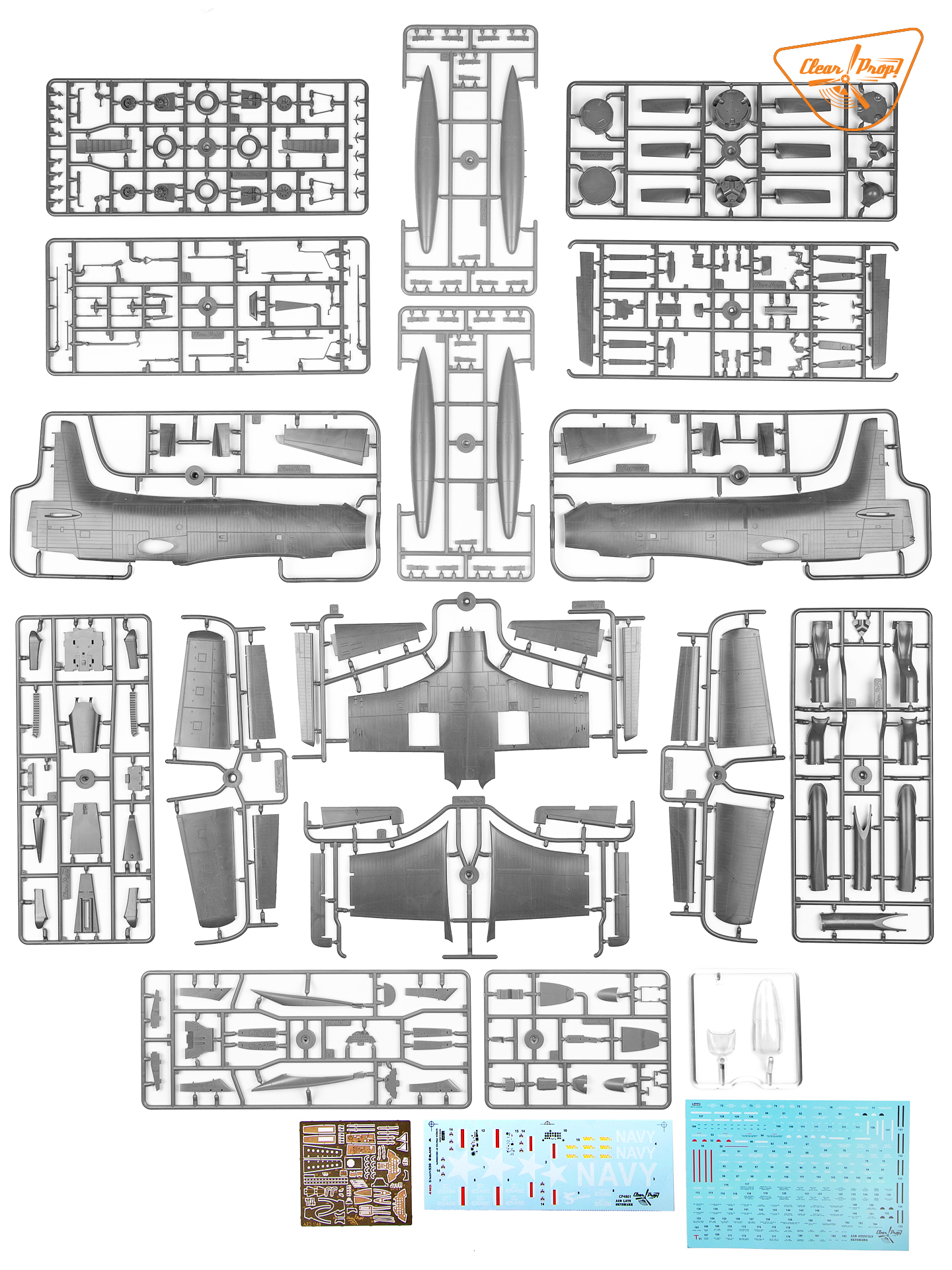 ak-interactive-1-48-a2d-1-skyshark-advanced-kit-kit-di-modellismo-aereo image 4
