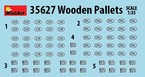 ak-interactive-1-35-wooden-pallets-set-di-pallet-in-legno-per-modellismo image 3