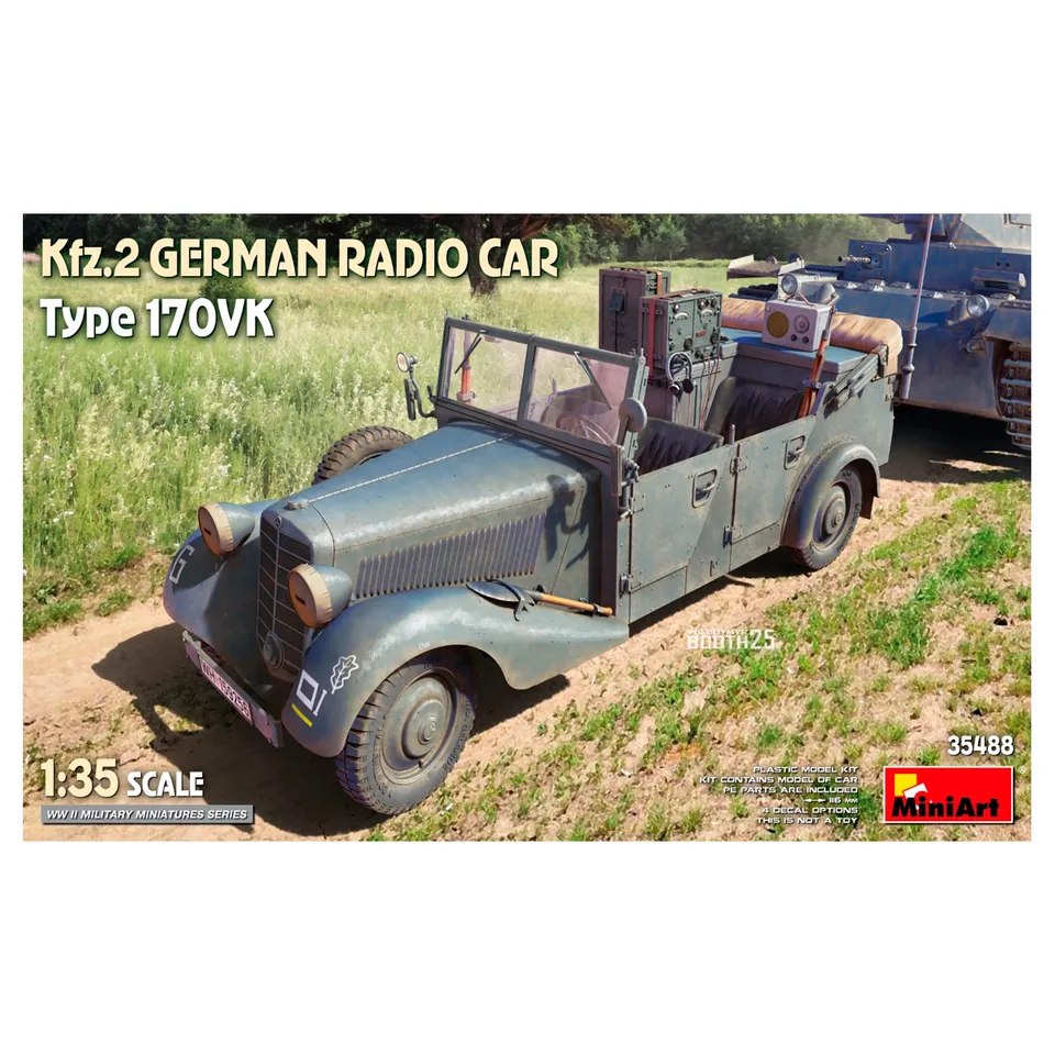 ak-interactive-1-35-kfz-2-german-radio-car-type-170vk-kit-modello-militare-scala image 1
