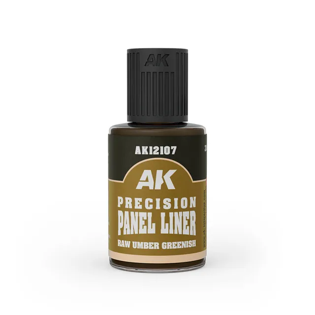 ak-interactive-raw-umber-greenish-precision-panel-liner-colore-per-pannellature image 1