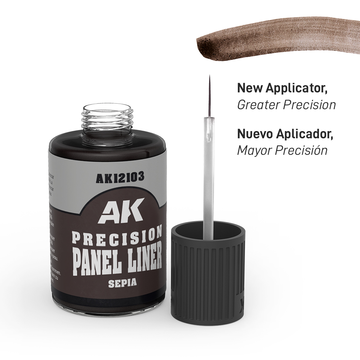 ak-interactive-sepia-precision-panel-liner-pennarello-di-precisione-per-pannella image 2