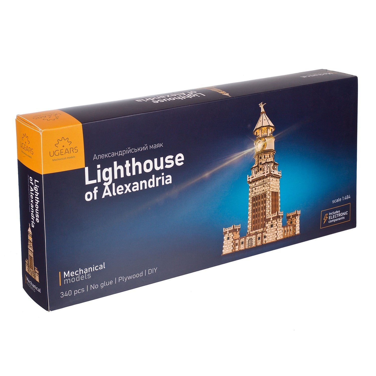 ugears-lighthouse-of-alexandria-modellino-meccanico-in-legno-del-faro-di-alessan image 5
