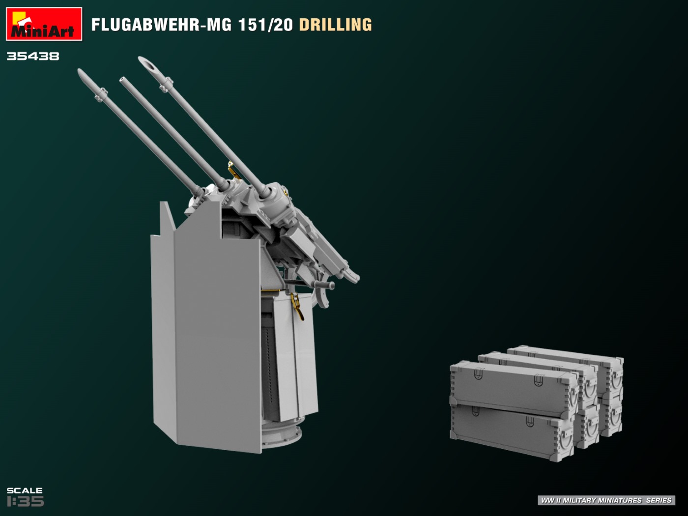 ak-interactive-1-35-flugabwehr-mg-151-20-drilling-kit-mitragliera-antiaerea image 5