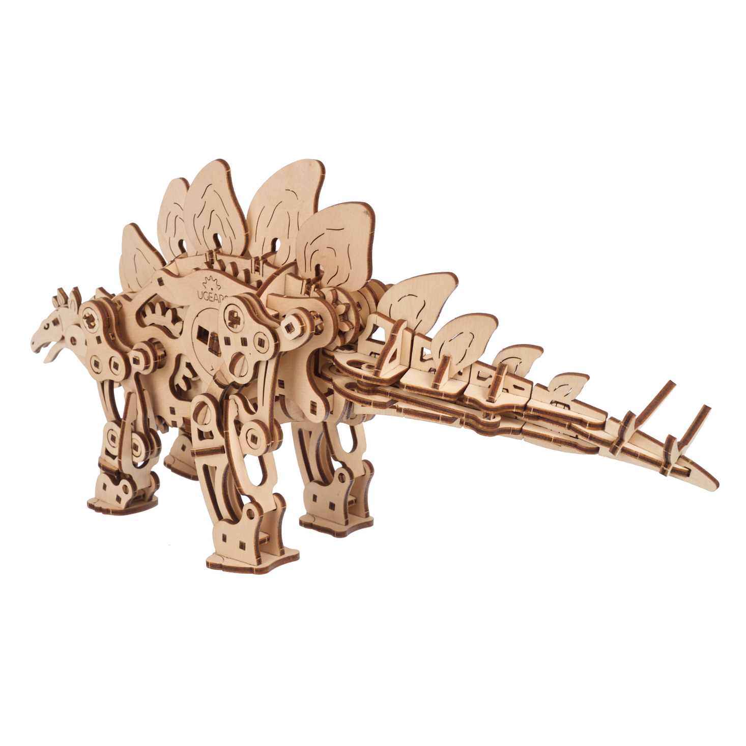 ugears-stegosaurus-dinosauro-meccanico-in-legno-da-costruire image 3
