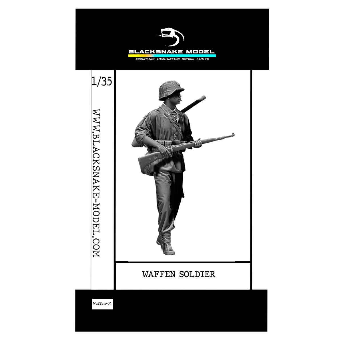 ak-interactive-german-waffen-soldier-04-miniatura-figura-militare-wwii image 1