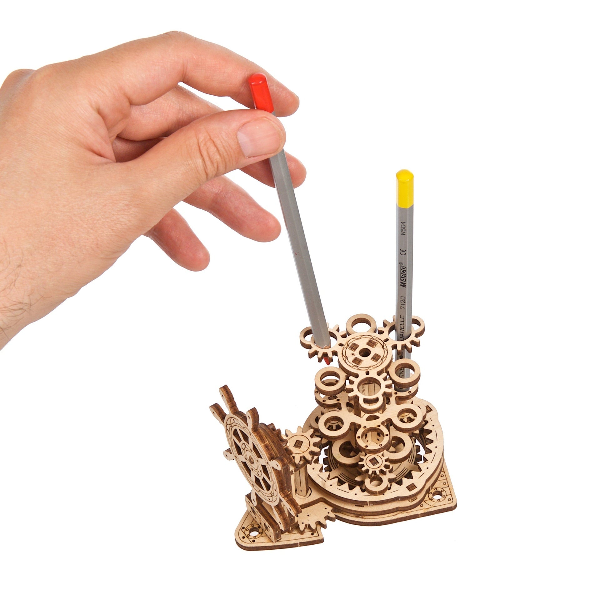 ugears-wheel-organizer-2-0-portapenne-meccanico-in-legno image 4