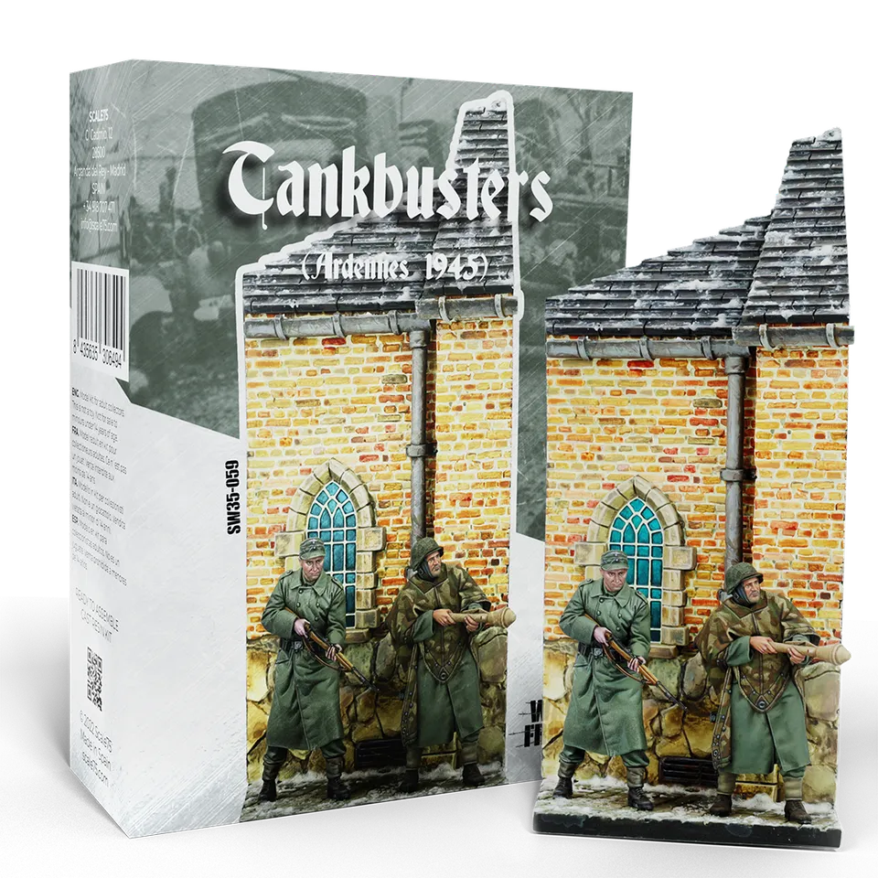 scale75-tankbusters-figura-in-resina-1-35-warfront-da-montare-e-dipingere image 1