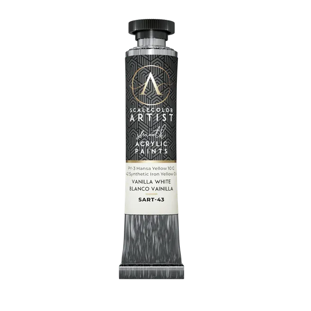 scale75-scalecolor-vanilla-white-20ml-pittura-acrilica-cremosa-premium image 1