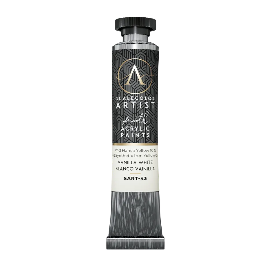 scale75-scalecolor-vanilla-white-20ml-pittura-acrilica-cremosa-premium image 1