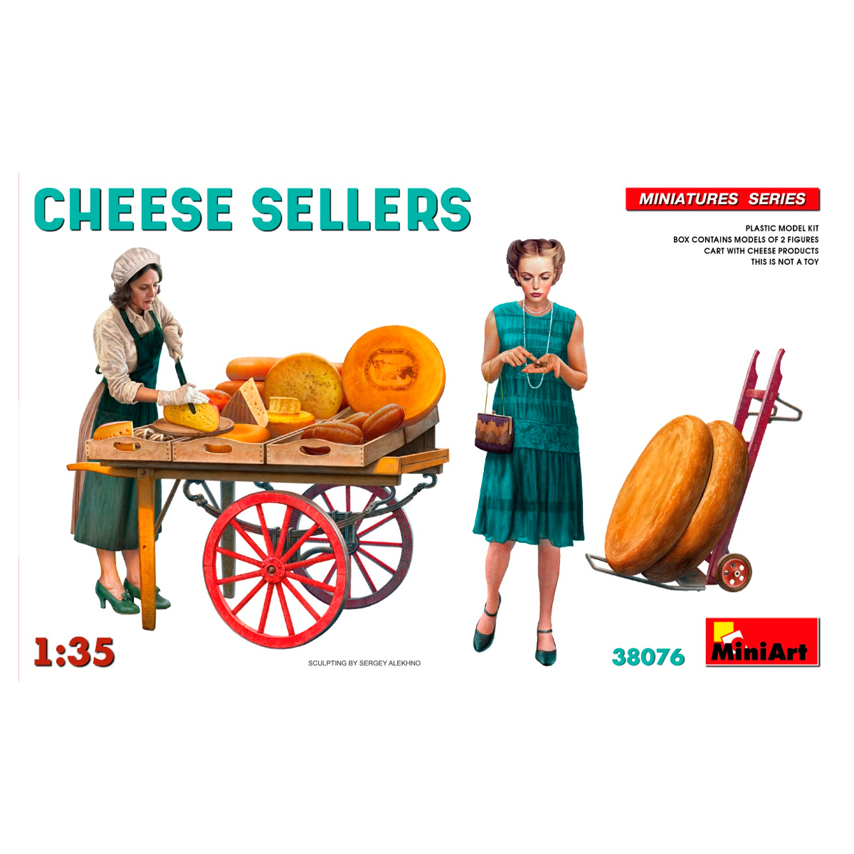 ak-interactive-1-35-cheese-sellers-kit-di-modellismo-con-figure image 1