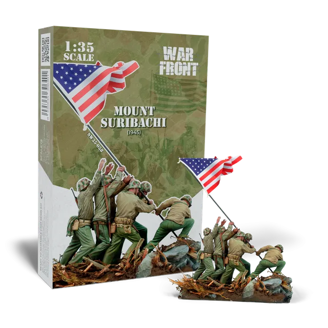 scale75-mount-suribachi-1945-1-35-figura-in-resina-warfront image 1